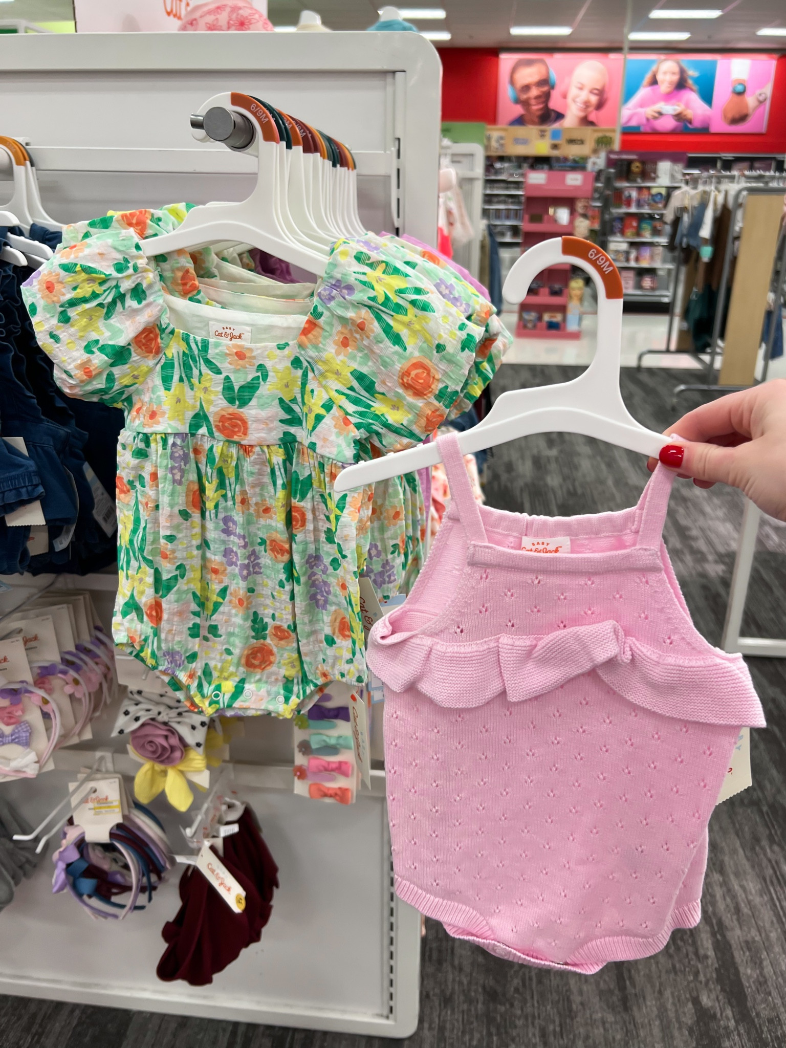 Baby girls balloon romper / baby girls pointelle sweater romper / Target baby girl clothes 

#LTKSeasonal #LTKbaby #LTKkids