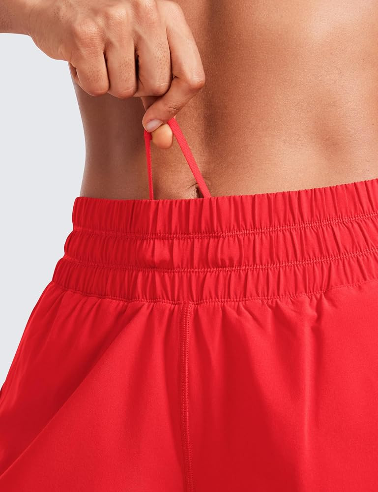 CRZ YOGA Dolphin Athletic Shorts 5" | Amazon (US)