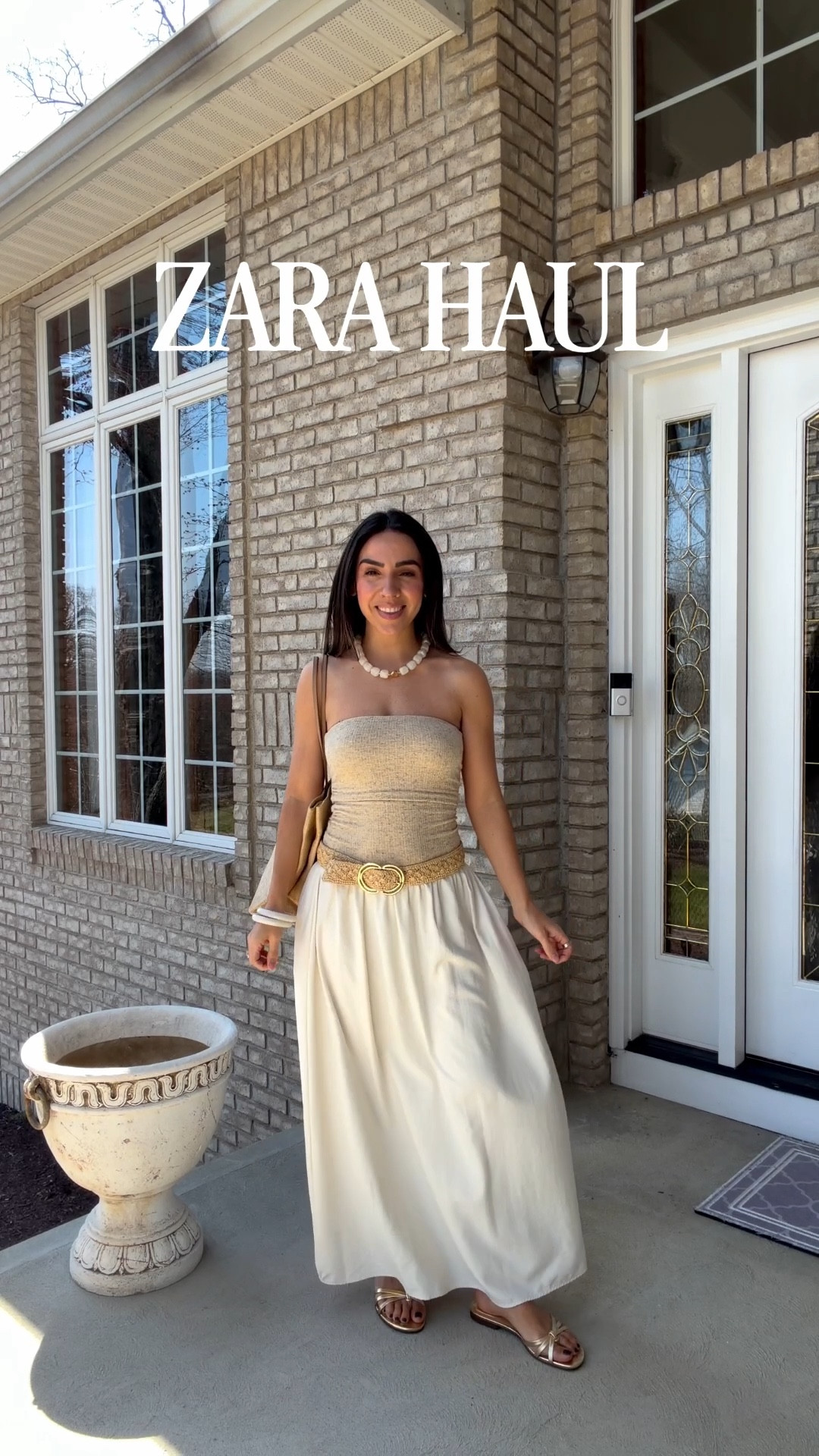 Zara haul! XS in everything except the halter tops, Small in those. 

Spring outfits 2026, Zara new in 