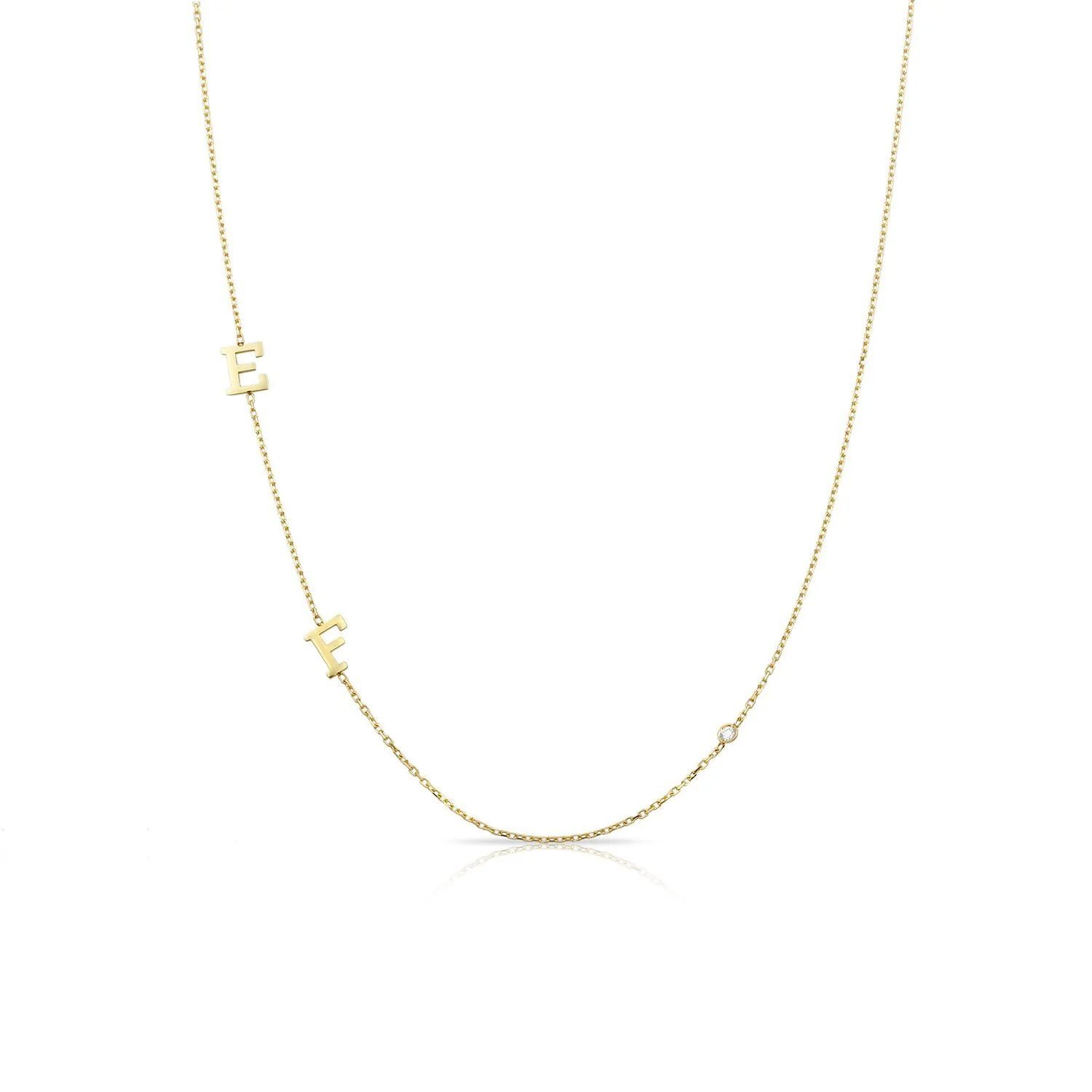 Custom Love Letters Necklace | The Sis Kiss