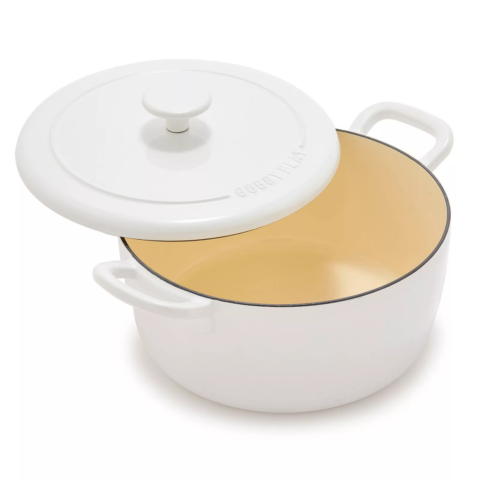 Bobby Flay By GreenPan 5.5QT Enameled Cast Iron Dutch Oven, Ivory | Kohl's
