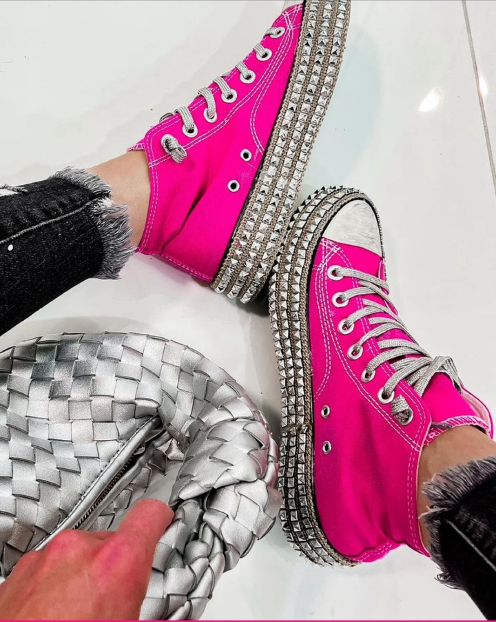 So fun! 🩷🩶🩷

#LTKStyleTip #LTKOver40 #LTKShoeCrush