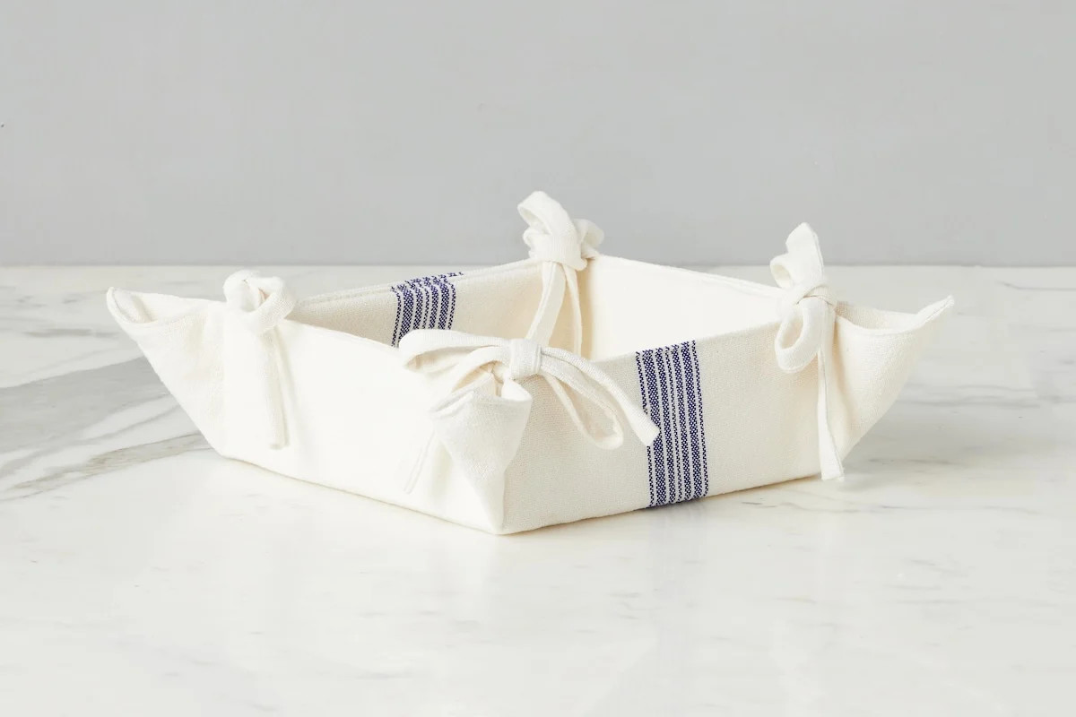 Napkin Tray, Vintage Navy Blue Stripe | etúHOME