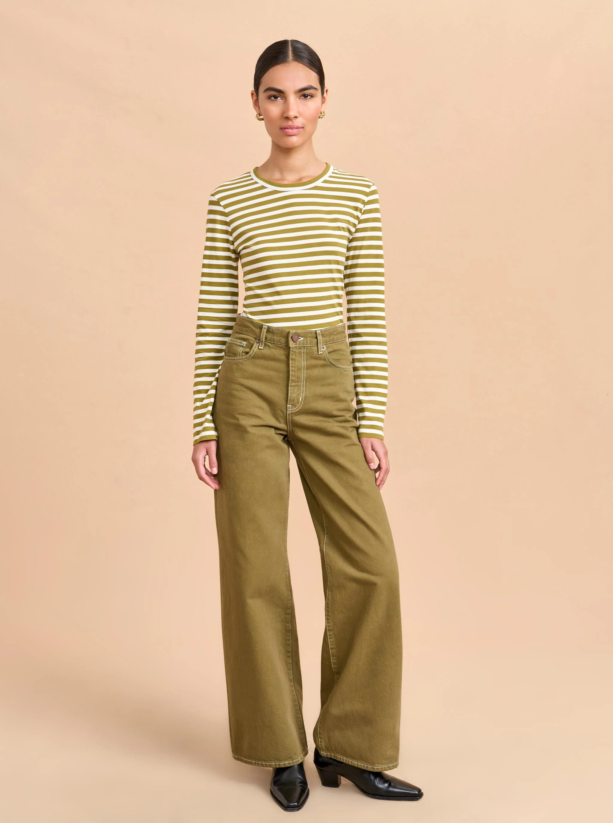 Striped Meredith Tee | La Ligne NYC | La Ligne