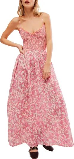Free People Sweet Nothings Floral Print Sleeveless Maxi Sundress | Nordstrom | Nordstrom