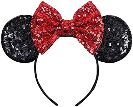 FANYITY Mouse Ears,Mice Sequin Ears Headbands for Boys Girls Women Cosplay Costume Princess Party... | Amazon (US)