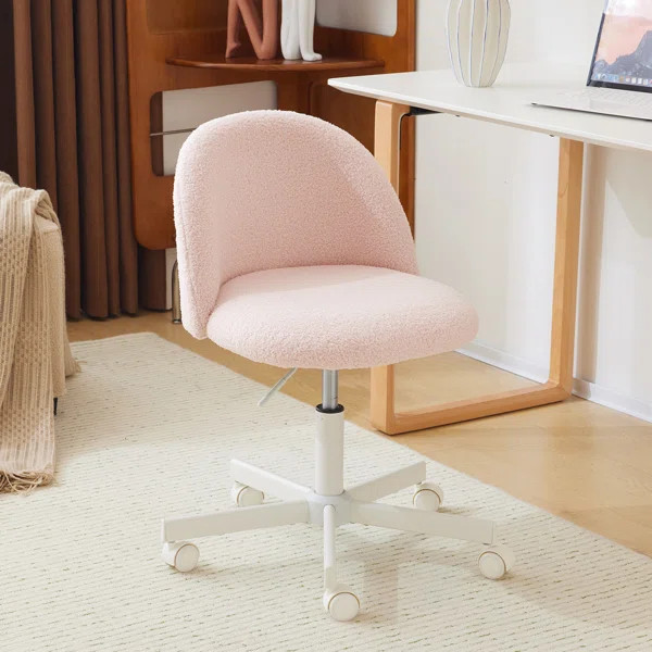 Task Chair Office Desk Chair Make Up Chair With Wheels | Wayfair North America