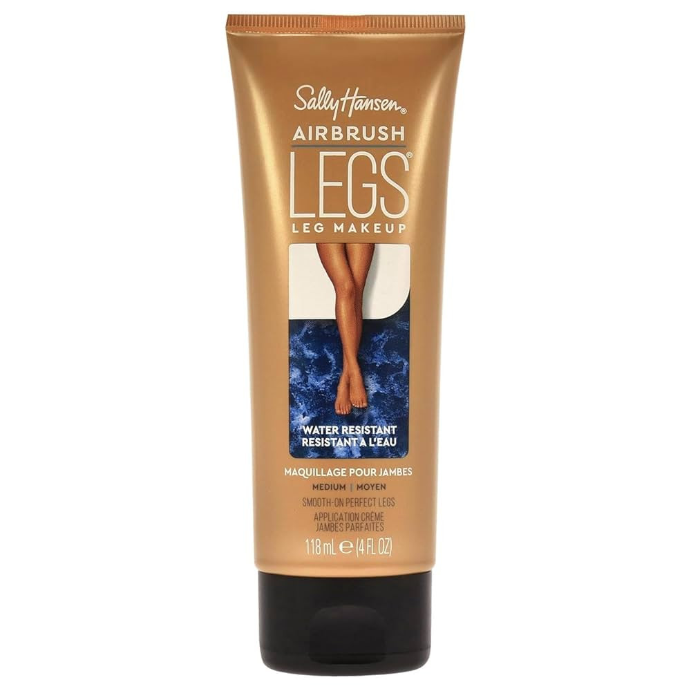 Sally Hansen Airbrush Legs®, Leg Makeup, Medium, Easy Application, Flawless Looking Legs, Water ... | Amazon (US)