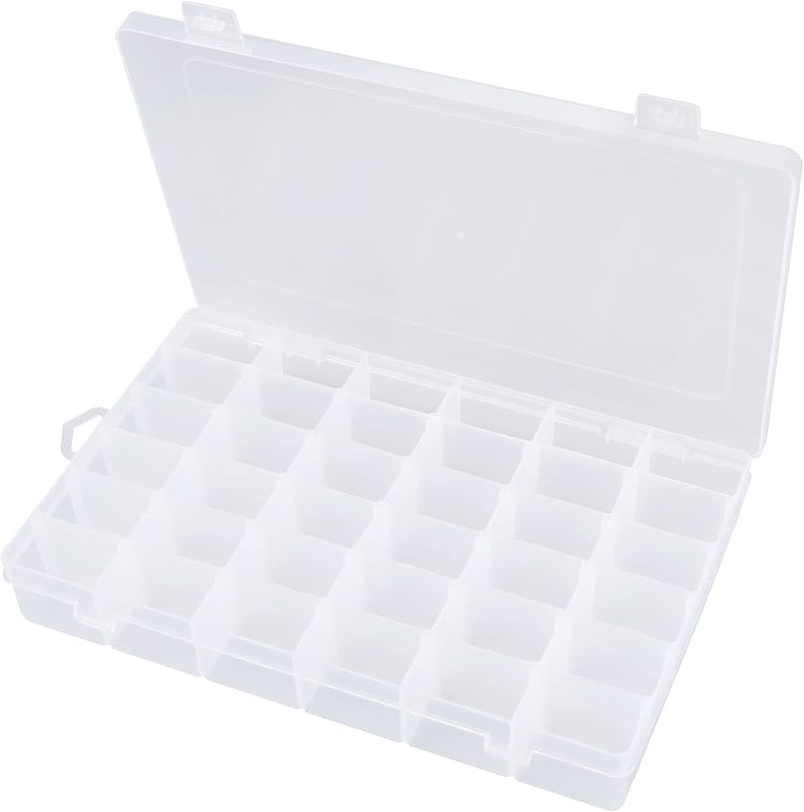 Beoccudo Tackle Box Organizer Box Bead Storage Plastic Organizer Bead Box 3600 Tackle Box Bead Co... | Amazon (US)