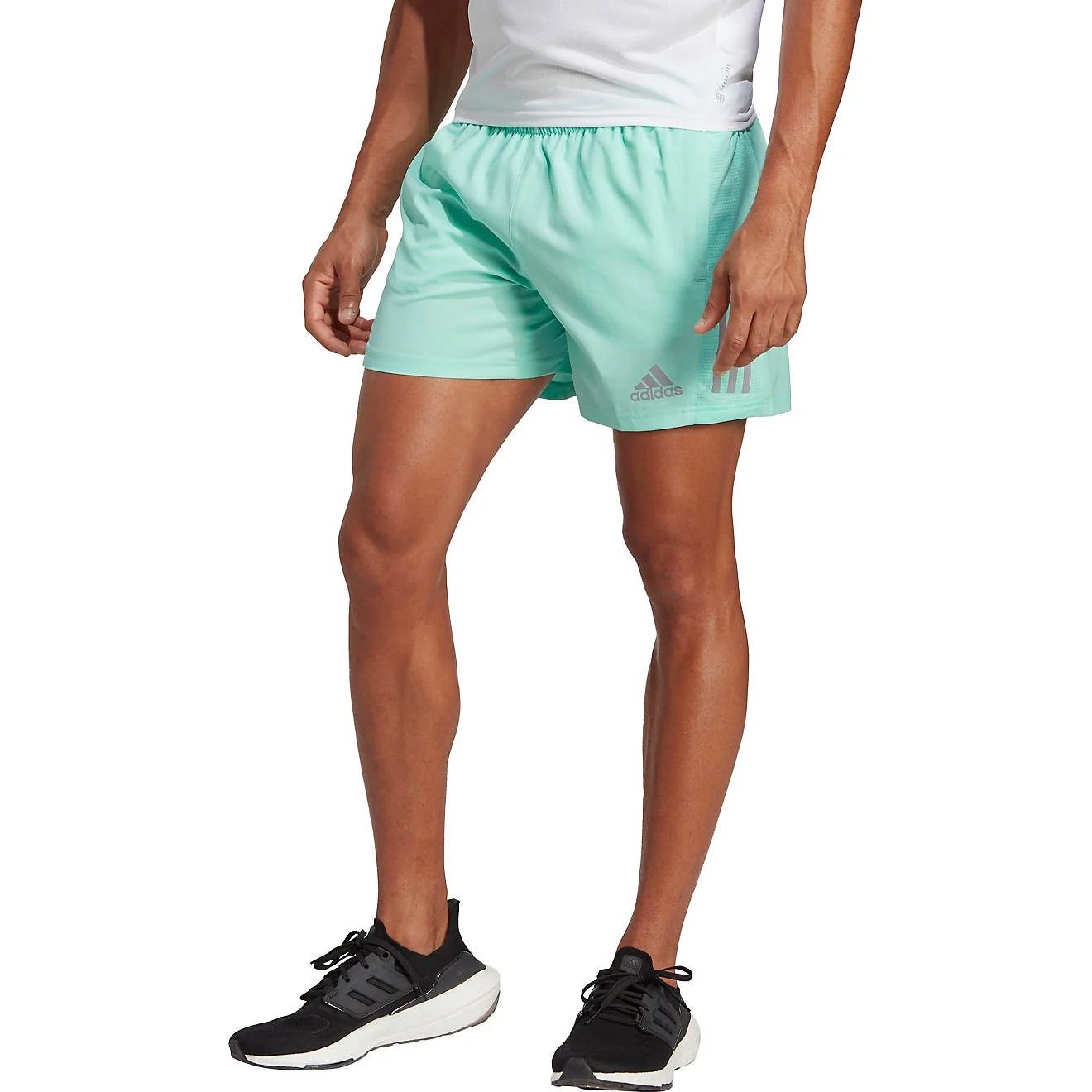 adidas 5" Running Shorts W/Built in Brief Men's Size Large 5" | Walmart (US)