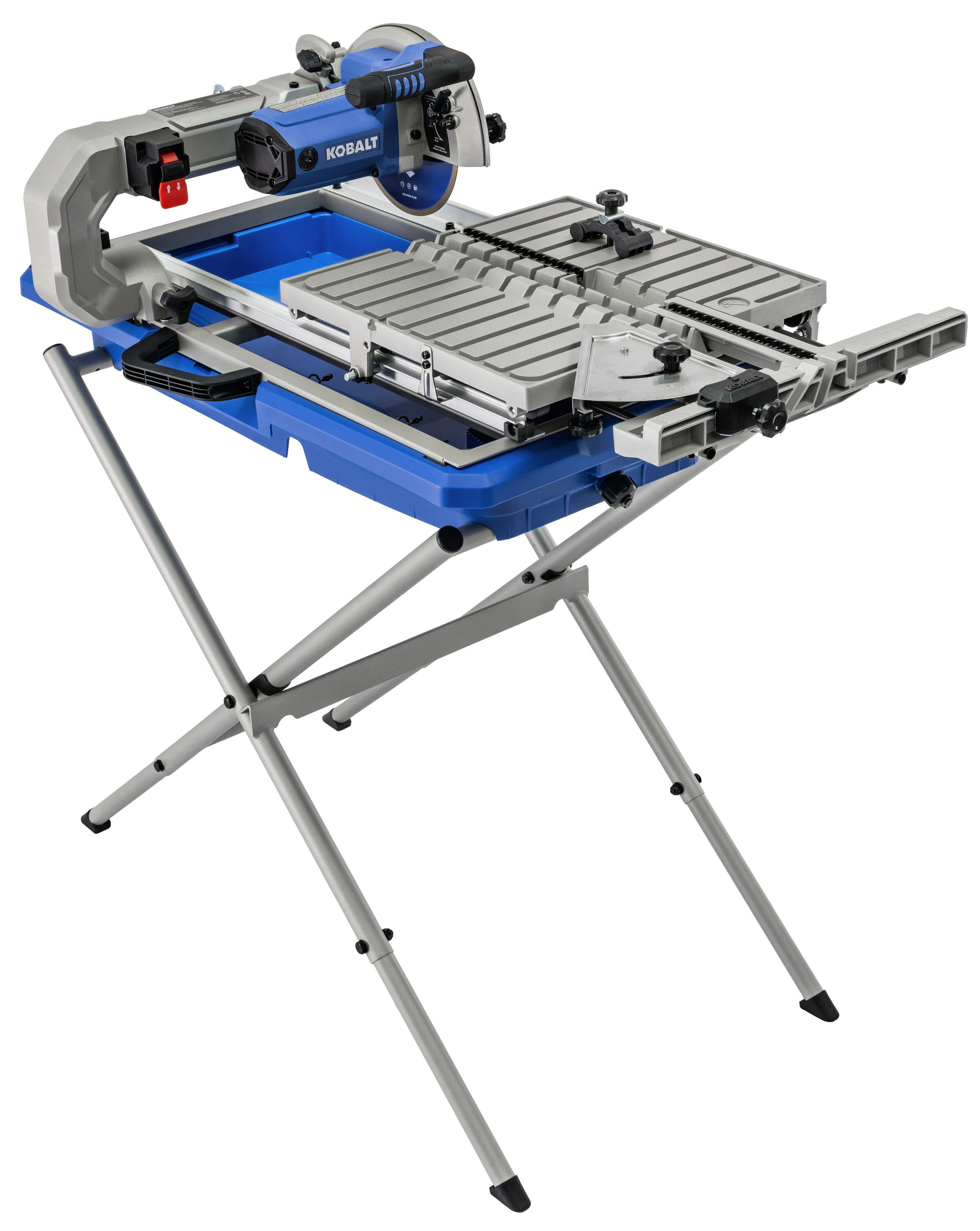 Kobalt Folding Head 9 -Amp 7-in -Blade Sliding Table Tile Saw with Stand one_size | SC1802LW | Lowe's