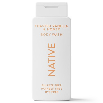 Native Limited Edition Body Wash - Toasted Vanilla & Honey - Sulfate Free - 18 fl oz: Paraben-Free, Coconut Aroma | Target