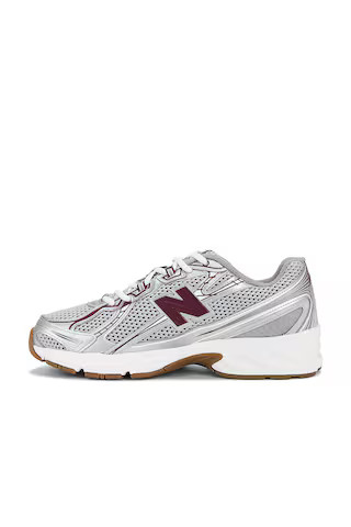 New Balance 740 Sneaker in Monarch Burgundy, Slate Grey, & Raincloud from Revolve.com | Revolve Clothing (Global)