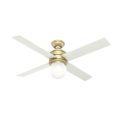 Hepburn with LED Light 52 inch Ceiling Fan | Hunter Fan Company