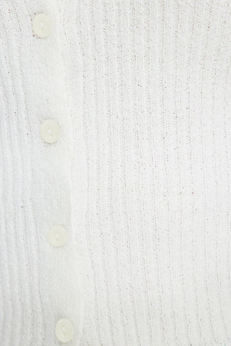 Mila Ribbed V Neck Cardigan | Dynamite Clothing