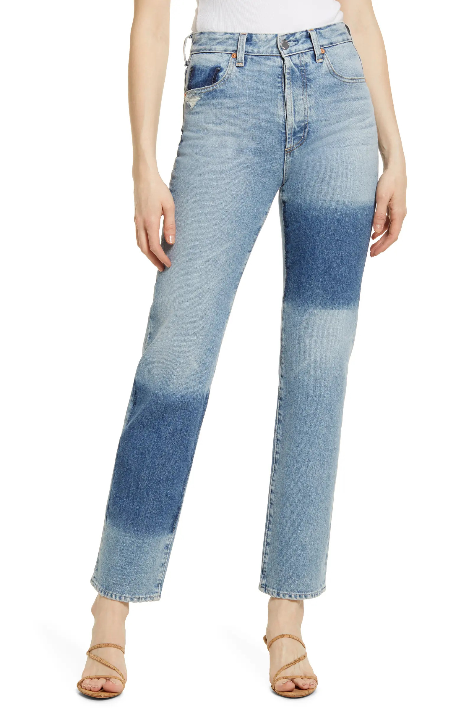 Alexxis High Waist Straight Jeans | Nordstrom Rack