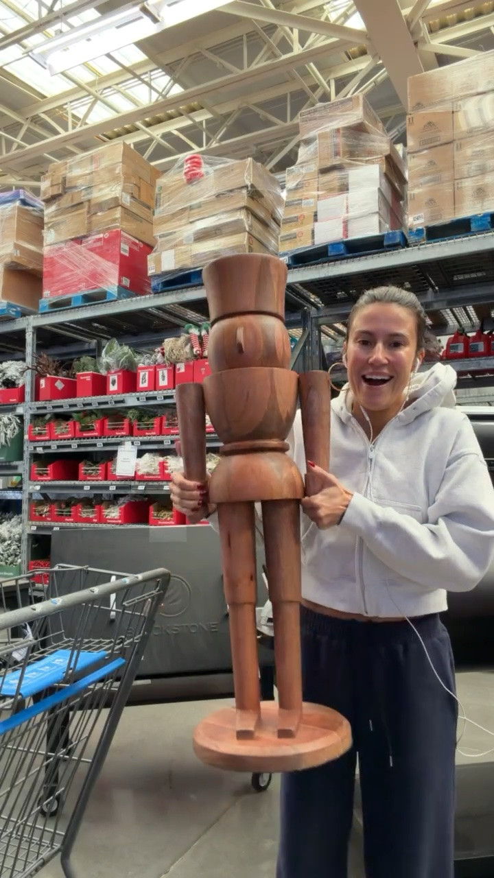Christmas decor MUST have!! Obsessed with this large wood nutcracker! This will sell out!

@Walmart  Walmart home, Christmas decor, Walmart Christmas, nutcracker decoration

#LTKSeasonal #LTKdayinmylife #LTKHome