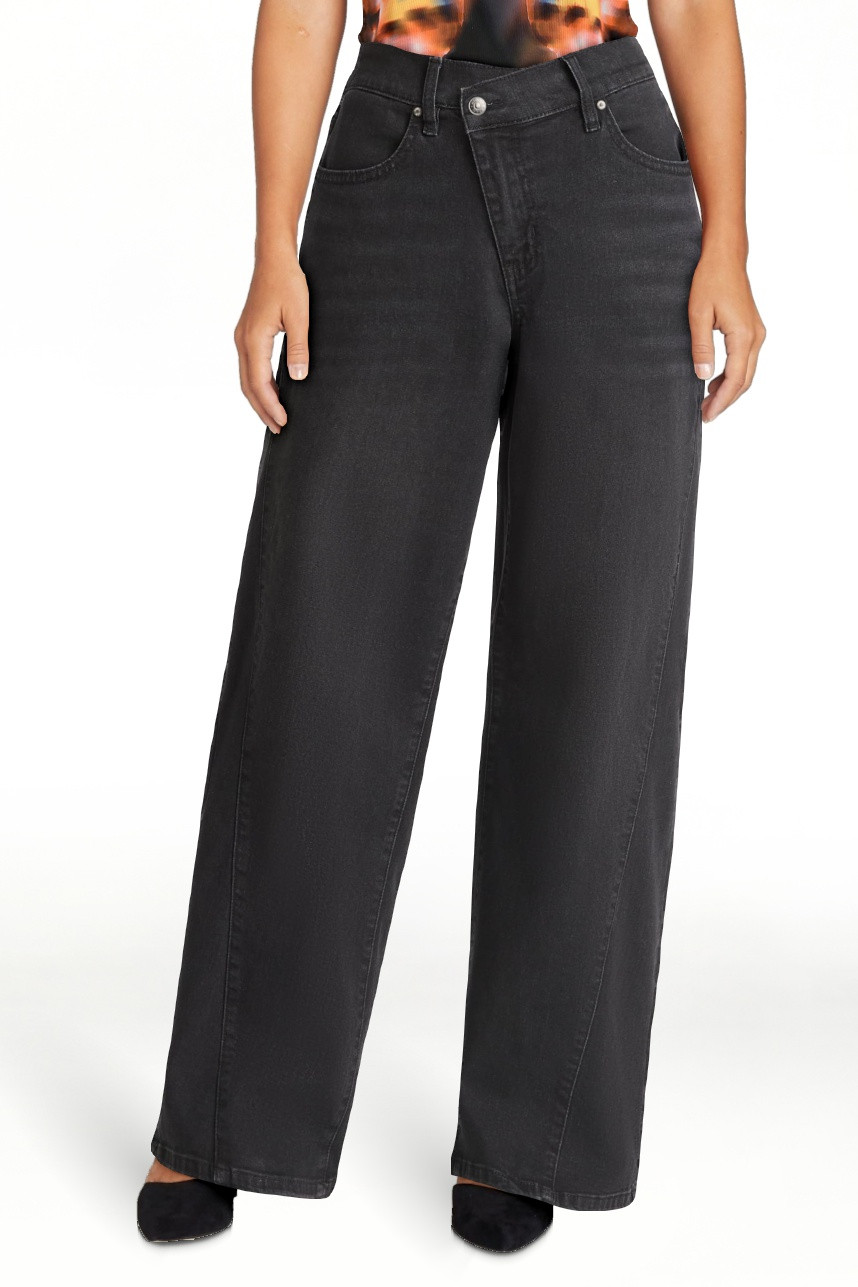 Madden NYC Women's Wide Leg Jeans, 32” Inseam, Sizes XXS-XXL | Walmart (US)