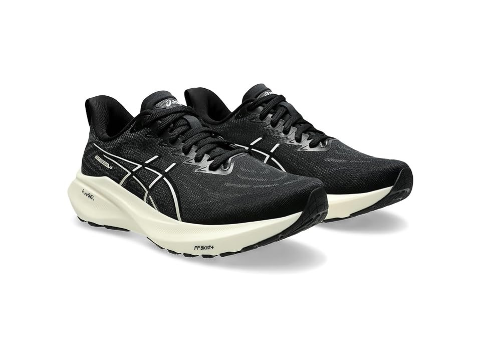 ASICS Women's GT-2000 13 Women's Running Shoes Black/White : 9.5 B - Medium, Manmade | Zappos