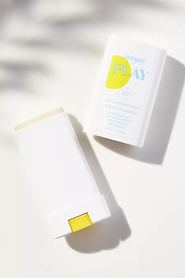 Supergoop! SPF 50 Play Mineral Sunscreen Stick By Supergoop! in White | Anthropologie (US)