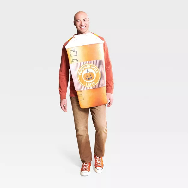 Adult Pumpkin Spice Latte Halloween Costume One Size - Hyde & EEK! Boutique™ | Target