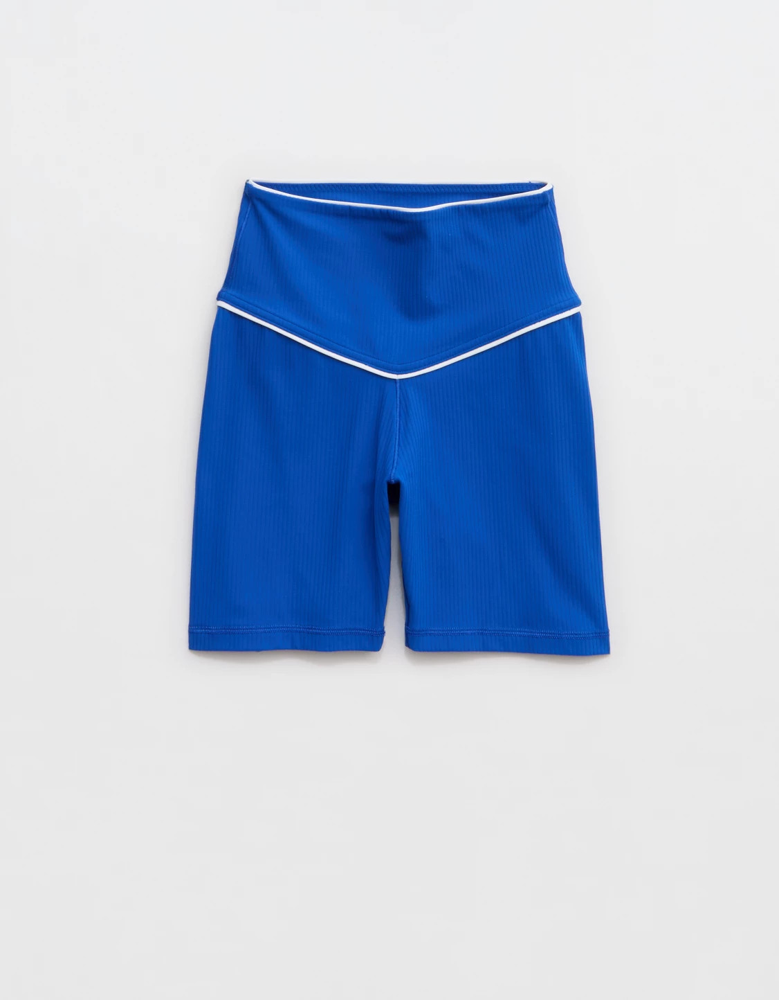OFFLINE By Aerie Real Me XTRA High Waisted 5" Rib Piping Bike Short | Aerie
