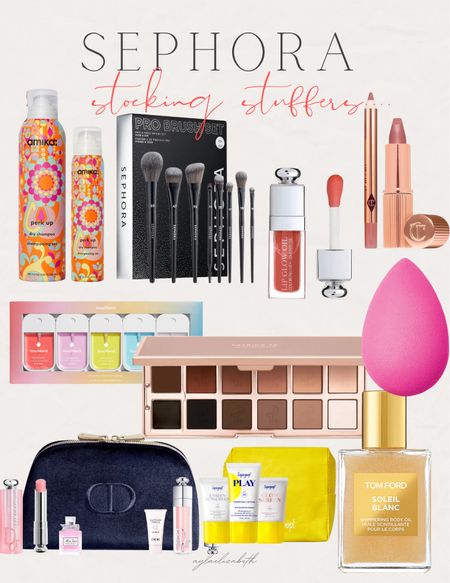 Stocking stuffer ideas from the Sephora sale! Perfect gifts for the beauty guru. #sephora #sephorasale #makeup #beauty 

#LTKbeauty #LTKHolidaySale #LTKHoliday