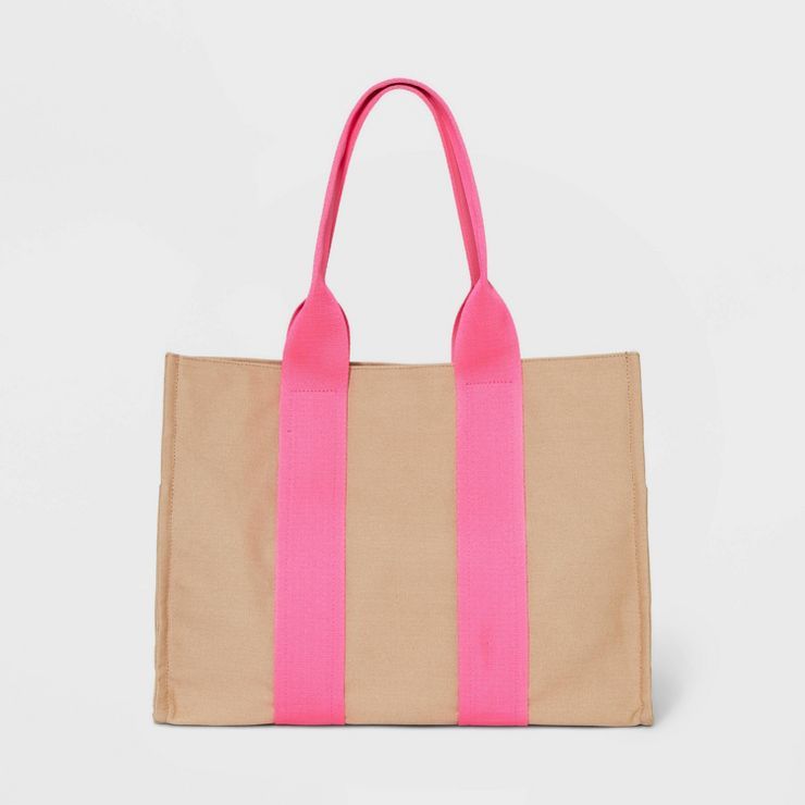 Seasonal Canvas Tote Handbag - A New Day™ | Target