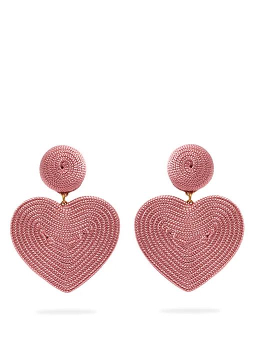 Cora clip-on earrings | Rebecca de Ravenel | Matches (UK)