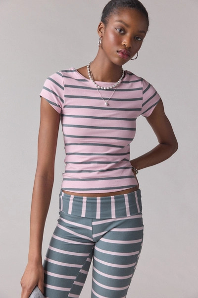 Out From Under Bec Short Sleeve Baby Tee | Urban Outfitters (US and RoW)