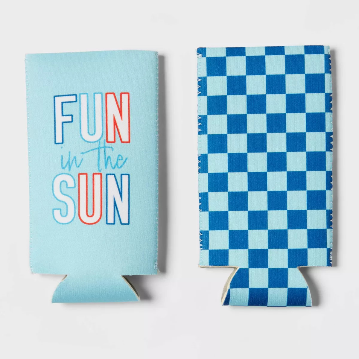 2pk Fabric Tall Beverage Cooler Stars and Stripes - Sun Squad™ | Target