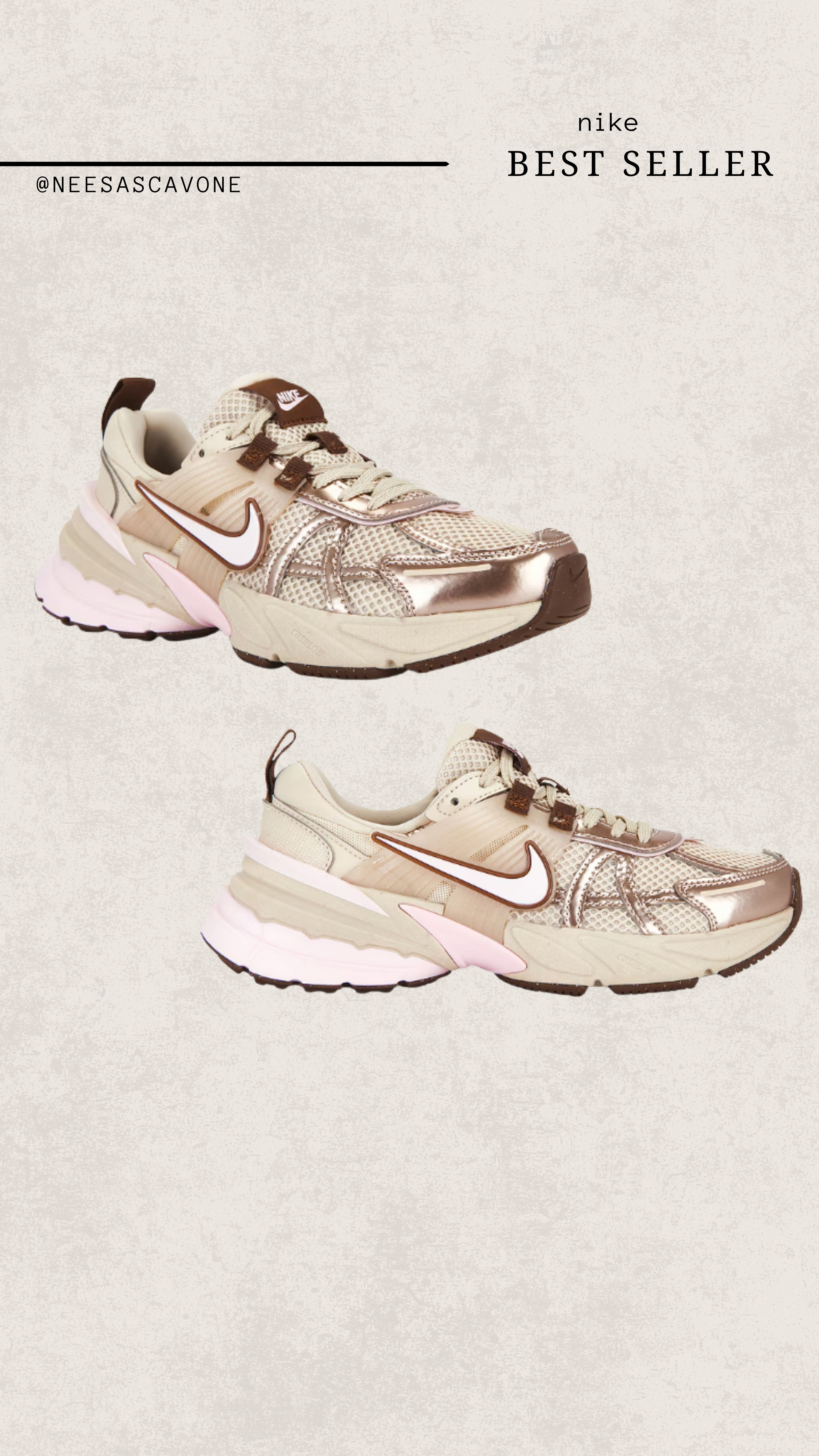 These Nike best seller sneakers are the perfect mix of style and comfort 🤍 obsessed with the neutral tones, subtle pink details, and how they elevate any casual outfit. Whether you’re running errands, heading to a workout, or just want that effortless athleisure look, these are a must-have. They’re lightweight, supportive, and go with literally everything in your closet. I’ve been reaching for these nonstop 🙌🏼 linking my exact pair on LTK!

#nikesneakers #nikestyle #athleisurewear #casualoutfits #everydaystyle #ltkstyle #ltkfinds #ltkitshoes #neutralstyle #womensneakers #outfitinspo #momstyle #effortlessstyle #fitnessstyle #streetstylelooks #ltkshoecrush 

 #LTKMothersDay #LTKfitnessgoals #LTKActive