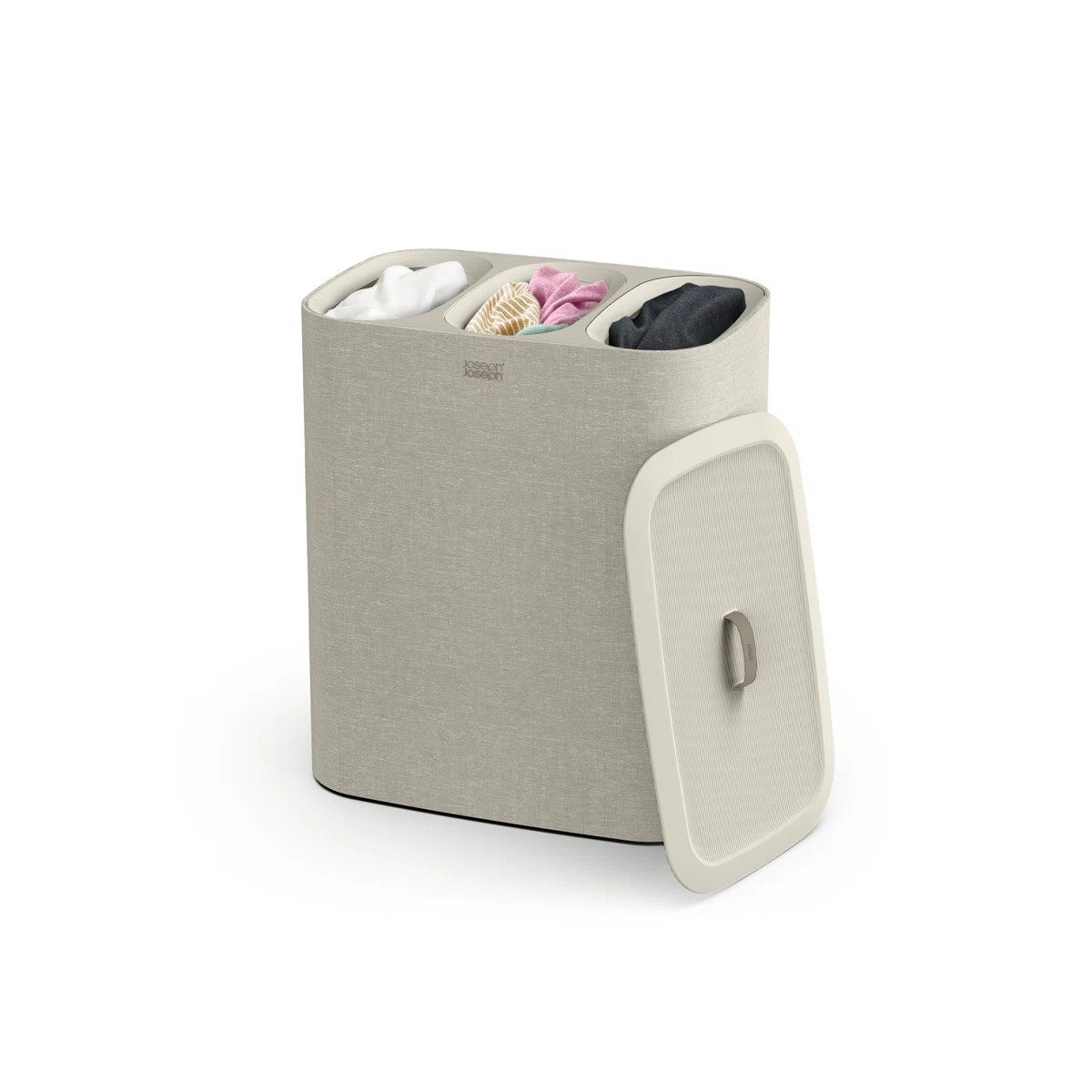 Joseph Joseph Tota Trio 90-liter Laundry Hamper Separation Basket with Lid | Wayfair North America
