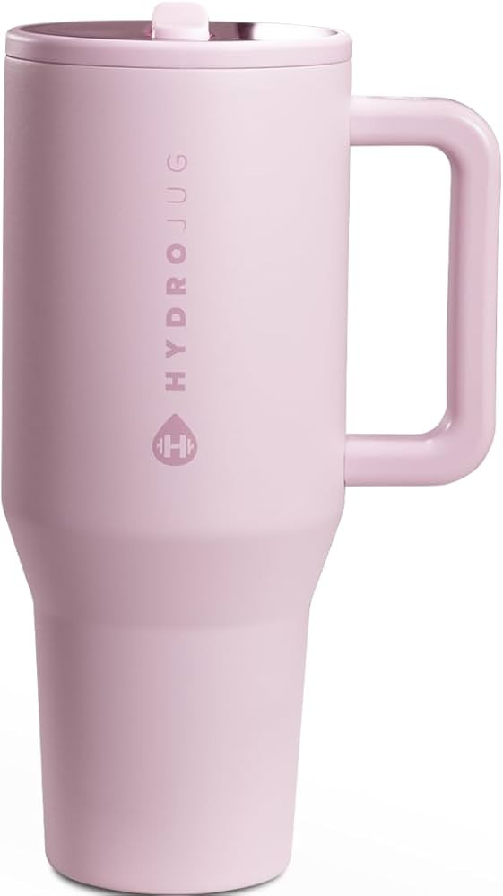 HydroJug Traveler - 32 oz Water Bottle with Handle & Flip Straw - Fits in Cup Holder, Leak Resist... | Amazon (US)
