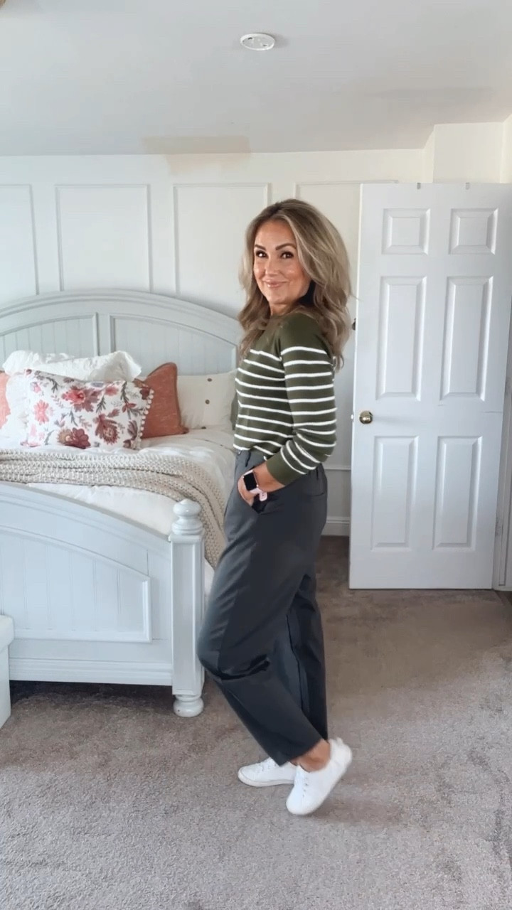 Workwear for Fall - 

Wearing size small in the sweaters. They are a nice wool lend - so soft and not itchy!

Wearing size M in the pants. 

@arachcloz #workwear #fallfasion #falloutfit #cammishappyplace

#LTKStyleTip #LTKxMadewell #LTKOver40