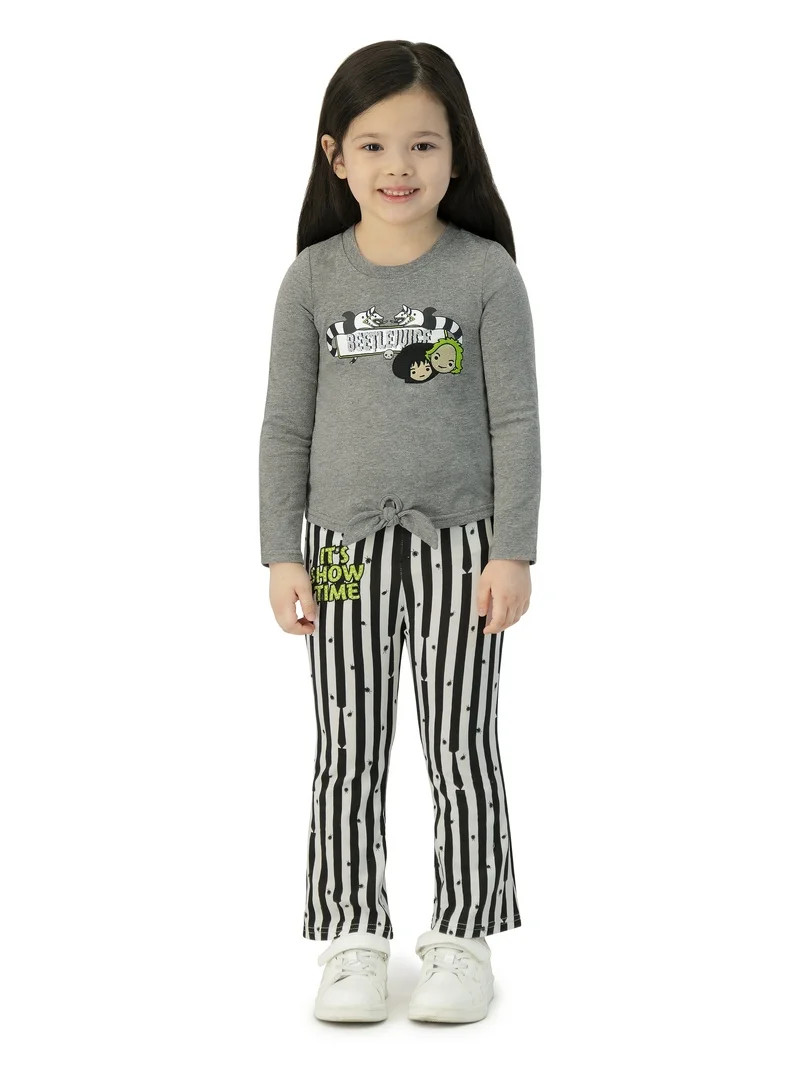 Beetlejuice Toddler Girls 3 Piece Skirt Set, Sizes 12M-5T | Walmart (US)