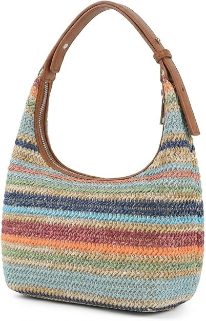 Woven Summer Beach Purse with Adjustable Strap,Summer Purses for Women 2026 | Amazon (US)
