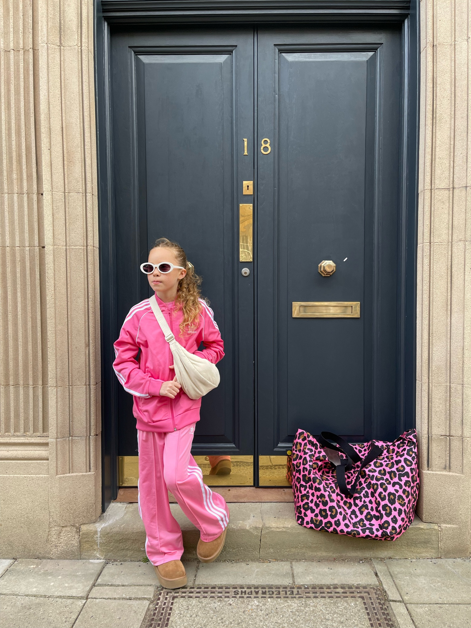 Pink kids adidas tracksuit 💕

#LTKstyletip #LTKSeasonal #LTKActive