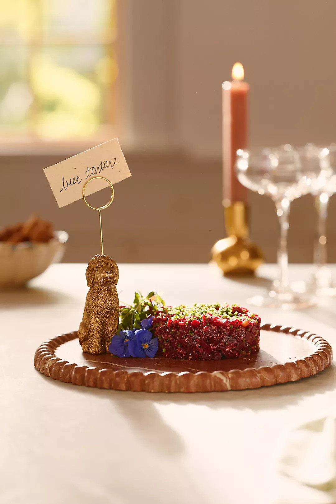 Beaded Marble Cheese Board | Anthropologie (US)