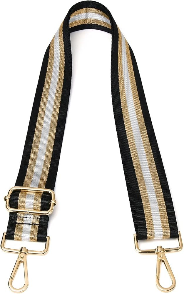 Wide Shoulder Strap Bag Purse Straps Replacement Crossbody Ahdorned Fashion Crossbody Bags Strap Gui | Amazon (US)