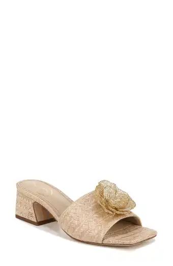 Bambi Raffia Buckle Slide Sandal (Women) | Nordstrom