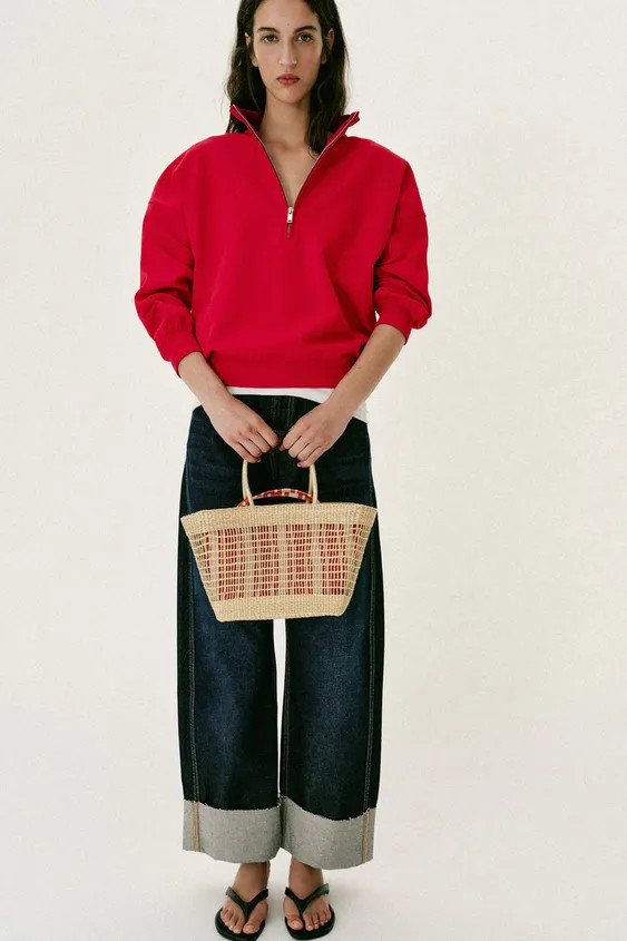 DOUBLE BRAIDED TOTE BAG | Zara UK