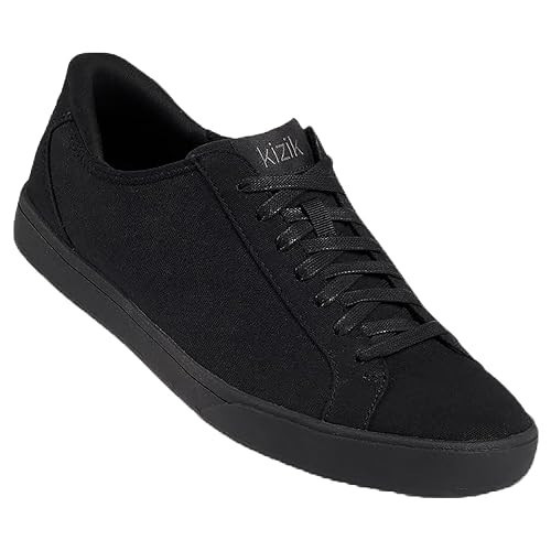 On Sneakers: Irvine - Low-Profile, Stretch Canvas with Grippy Rubber Soles, Casual Shoes for Women & Men, Hands Free Convenience - Black/Black Wide M12/W13.5 | Amazon (US)
