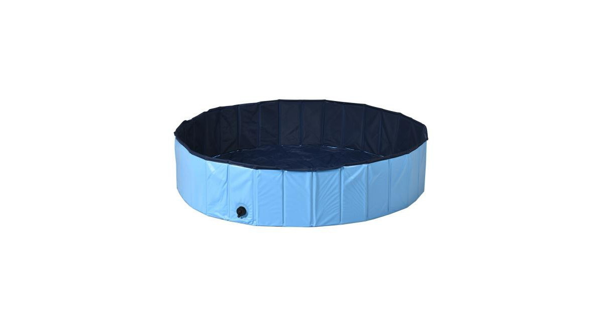 Slickblue 55" Pvc Outdoor Foldable Pet and Kids Swimming Pool - Blue | Macy's