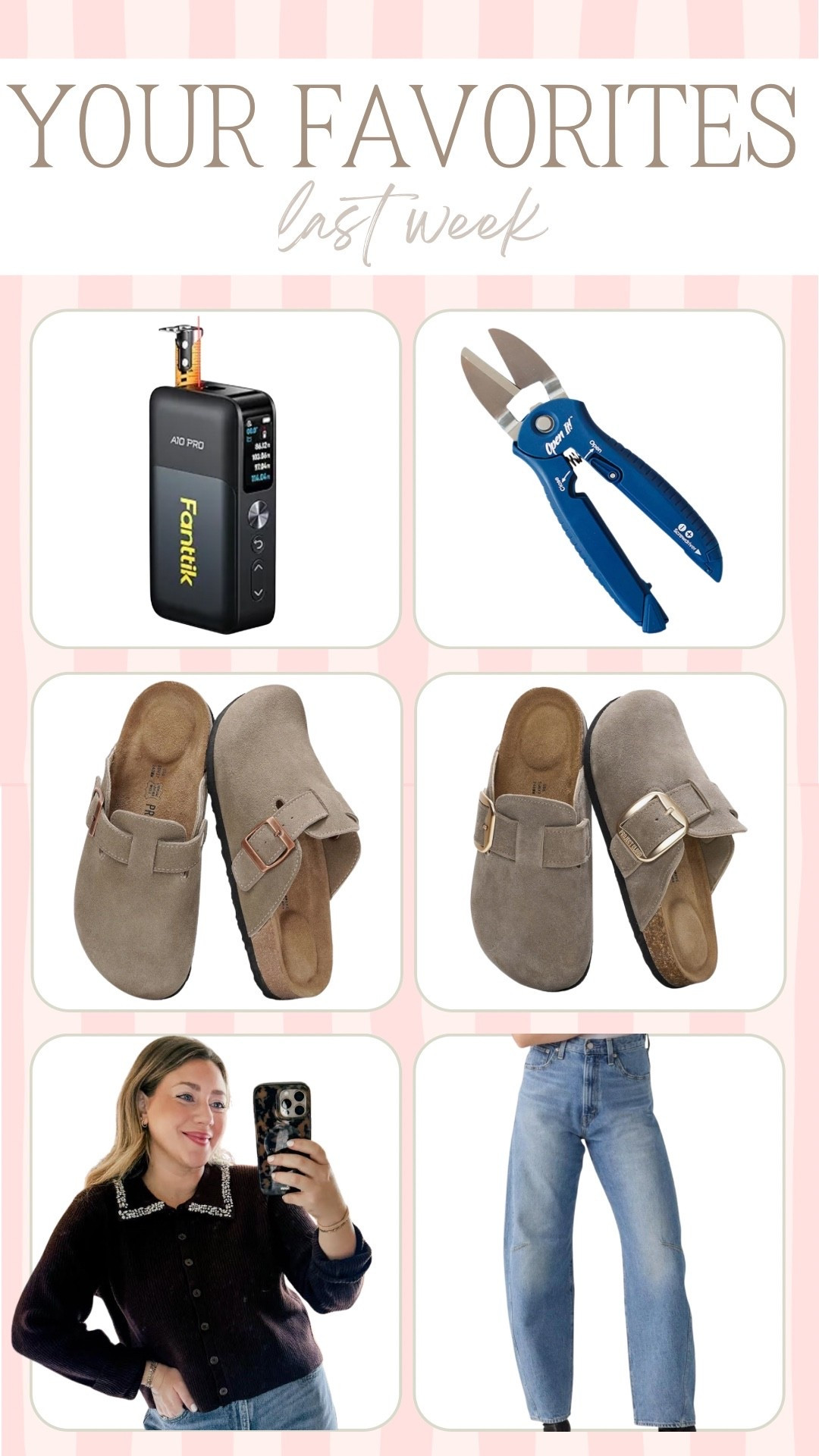 All your favorites last week! 

THEBLOOMINGNEST Amazon target cardigan gift guide shoes Birkenstock dupe 

#LTKSeasonal #LTKFindsUnder50