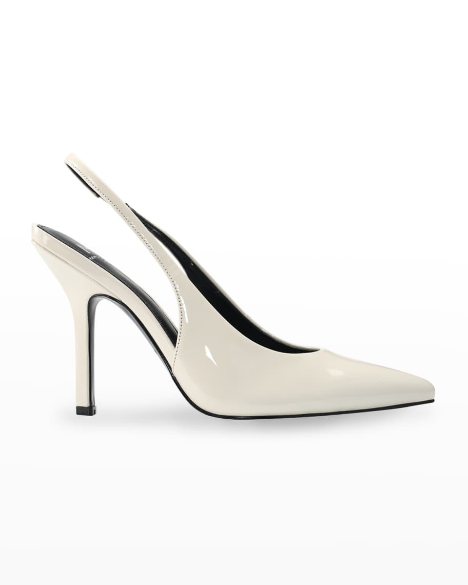 Marc Fisher LTD Emalyn Patent Slingback Pumps | Neiman Marcus