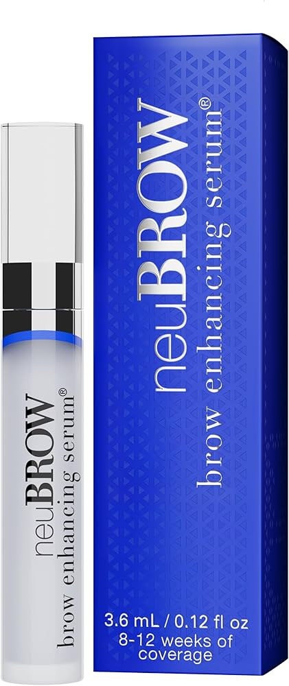 neuBROW Brow Enhancing Serum by Skin Research Laboratories - Eye Brow Serum for Defined, Fuller &... | Amazon (US)