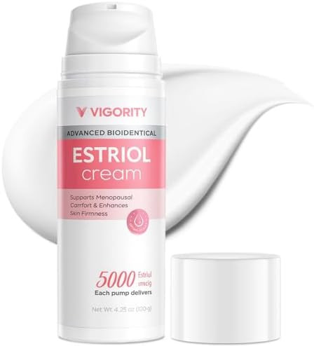Vigority Bioidentical Estriol Face Cream for Women: Natural Estrogen Moisturizer Cream with Wild ... | Amazon (US)