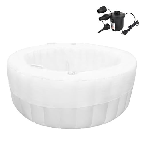 Besutosera Birth Pool in Creamy Marshmallow with Birth Pool Liner Set, Premium Birth Tub, Birthing Pool for Home Birth, Home Birth Tub, Birthing Tub Quick Inflation and Convenient | Amazon (US)