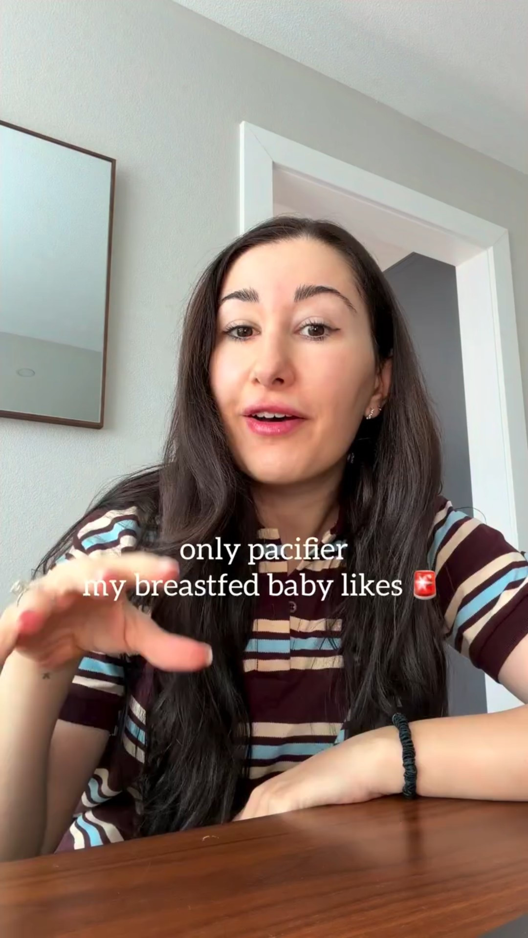 It took us a while to find a pacifier she likes & @garkokousa was a hit and we never looked back! #ad
Its nipple shape mimics mom’s breast for natural sooting. Use code GARKOKO12 to try it out yourself or check the link in my bio 💕

#garkoko #pacifier #garkokopacifier